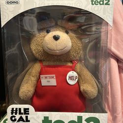 ted plush doll 