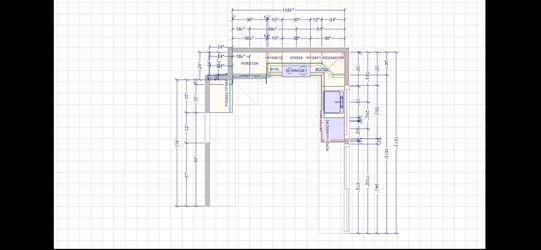 Kitchen cabinet layouts and designs