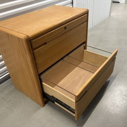 Wooden Filing Cabinet