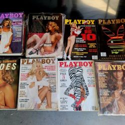 Large Lot Of Playboy 