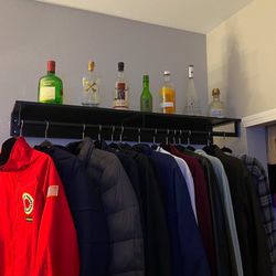 Floating Coat Rack