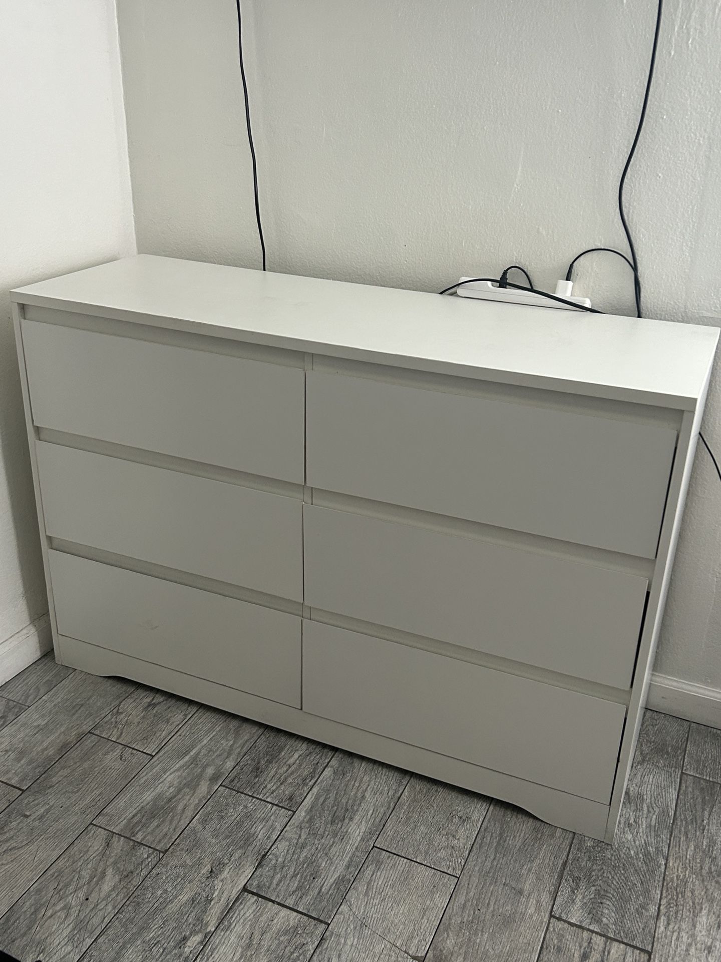 White Dresser