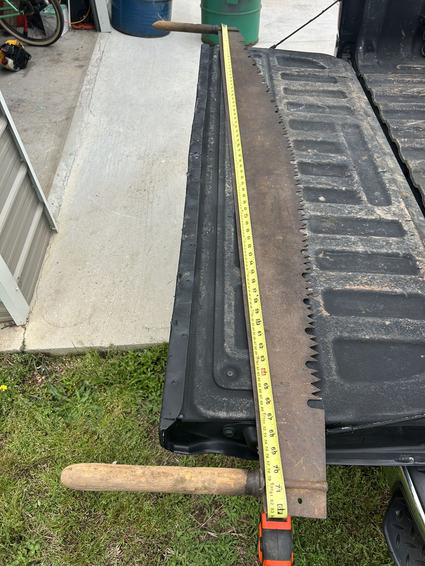 72” Vintage Saw Blade / Read Below ⬇️