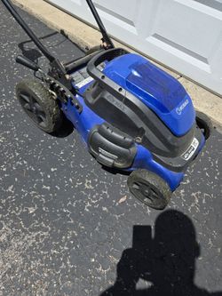 Kobalt 40v max electric lawnmower + weedeater