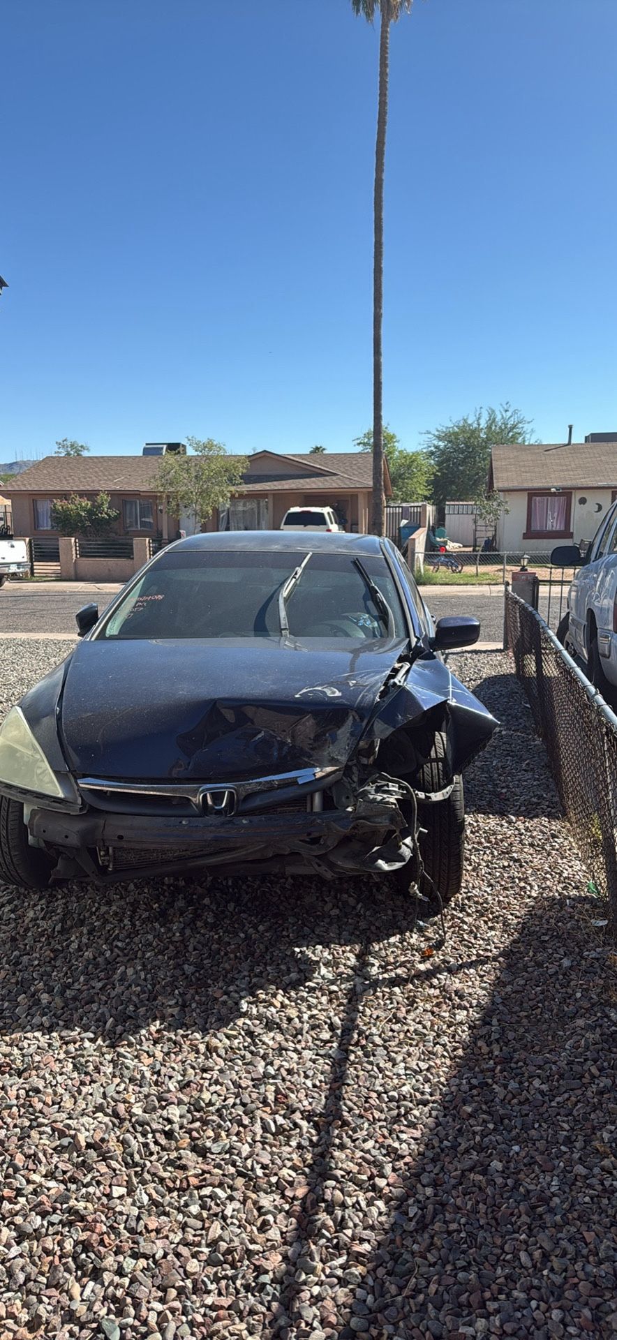 2006 honda accord selling for parts