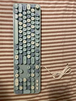 Blue keyboard