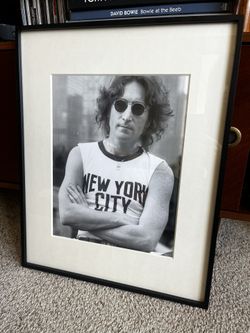 John Lennon Framed Picture