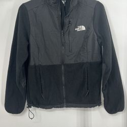 The North Face Women's Black Full Zip Denali Fleece Jacket Size M