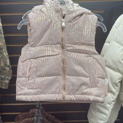 Pink Puffer Vest