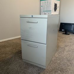Beige Filing Cabinet