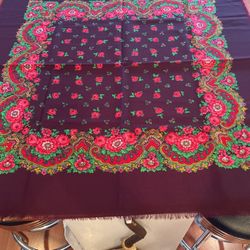 Beautiful New Colorful Large  Scarf