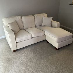 Beige Setional Couch