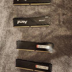 Kingston Fury Beast 64gb (4x16) 3600 MT/s DDR 4 CL18 