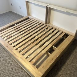 IKEA Mandal Full Size Bed & Mattress