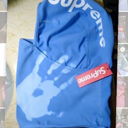 Supreme Thermal-Sensitive Color-Changing Balaclava Blue / White Ski Mask "Shiesty"