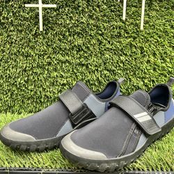 Prada Black Slip On Velcro Sneakers