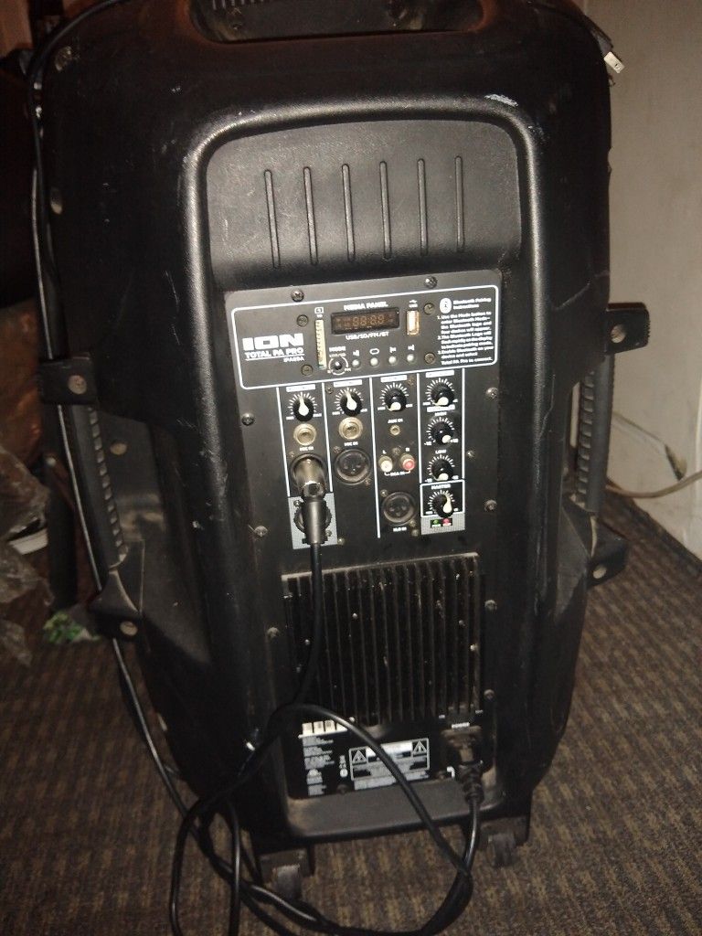 ION TOTAL PA PRO Party speaker for Sale in Gibsonton, FL OfferUp