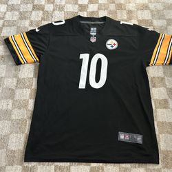 Mitchell Trubisky #10 Pittsburgh Steelers Nike On Field Black Extra Large Jersey