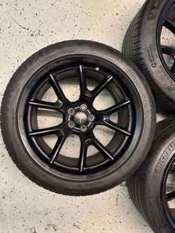 Two Red Eye Charger rims