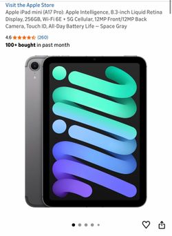iPad mini a17 pro