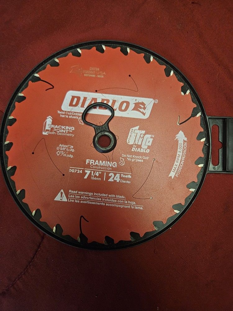 Diablo Framing Construction Blade New