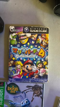 Game cube jpn game Marioparty 4
