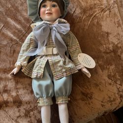 Vintage Christoper Porcelain Doll 