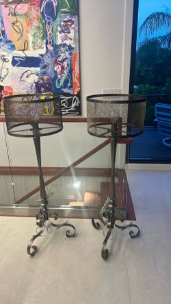 Pair of ARHAUS accent floor lamps