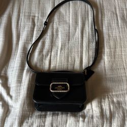 Black Cross Coach Bag 
