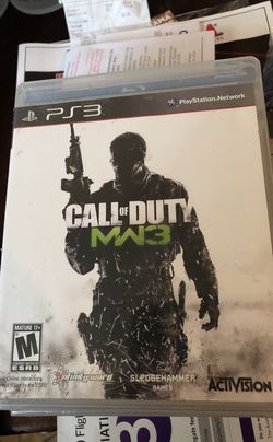 Call of duty modern war fare 3 for ps3