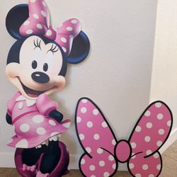 Minnie Mouse cutouts