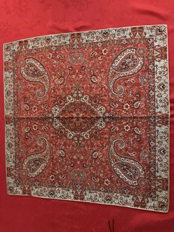 Table cloths set red and blue color.