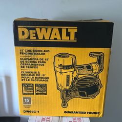 Dewalt Pneumatic 15-degree Coil Sliding Nailer