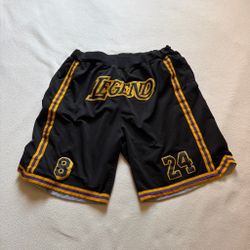 Kobe basketball shorts
