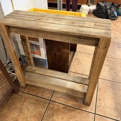 Rustic Entry Table