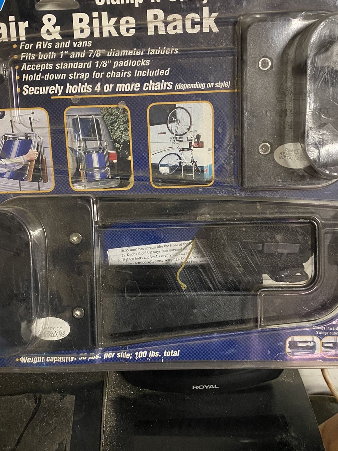 Camco clamp and carry for rvs and vans