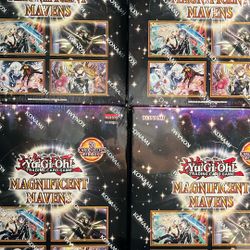 Yugioh 4 Sets Of Magnificent Mavens $500