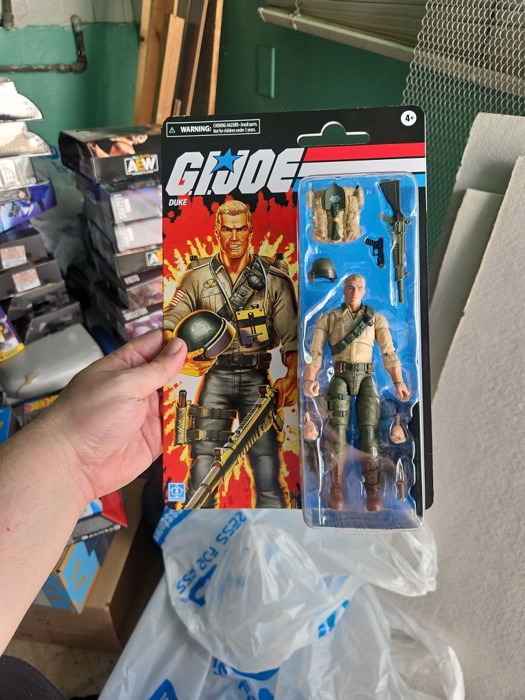 G, I Joe classified retro card Duke.