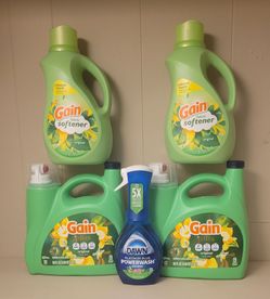 Gain Laundry Bundle with Dawn Powerwash