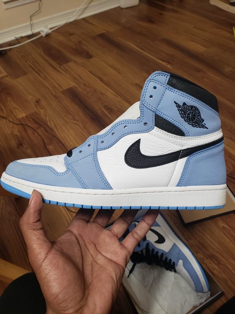 Jordan 1 Unc University Blue Size 12 Og All