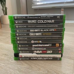 Xbox One Game Bundle – Lot of 12 Games