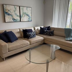 L-shaped sleeper sofa purchased from City Furniture