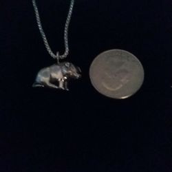 Pig Necklace