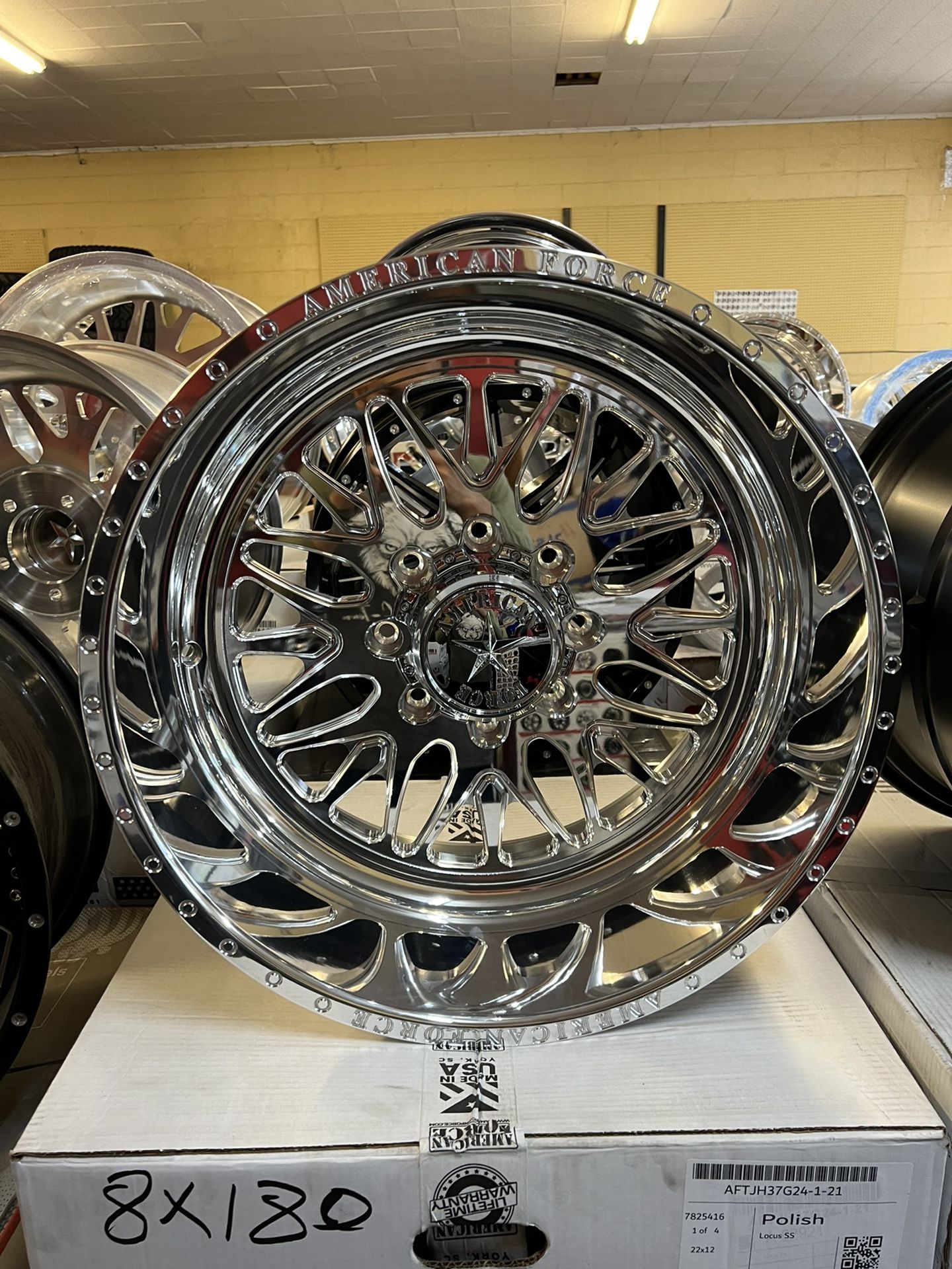 22x12 Locus SS 8x180 American Forces.