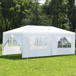 10 X 20 White Party Tent  Gazebo  Canopy  With Sides carpa 