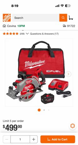 Milwaukee Circular Saw Kit