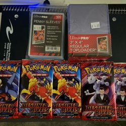 BRAND NEW & UNOPENED Pokémon Scarlet&Violet Destined Rivals Packs Bundle