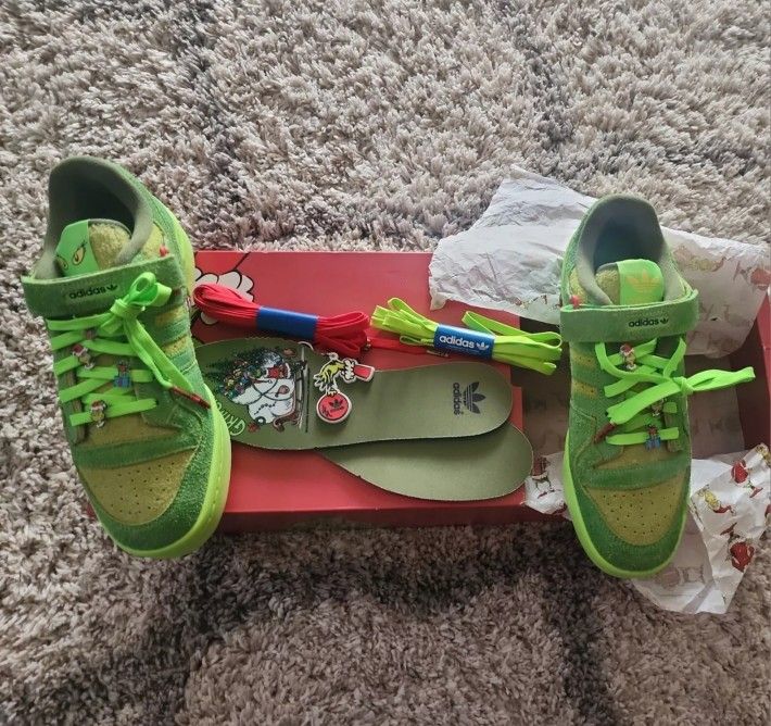 Adidas Grinch Size 10