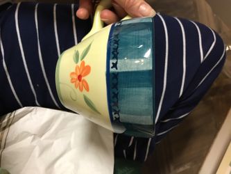 Pfaltzgraff Verona bowl and cup and plate set