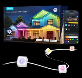 Govee Permanent Outdoor Lights 2 100 ft 72 LED Lights White version - 3 boxes available